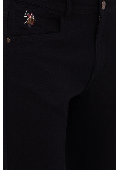 U.S. Polo Assn. Erkek Likralı Pantolon 1600040 Siyah