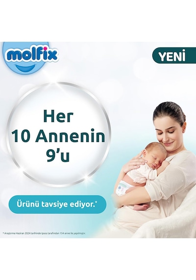 Molfix Premium 5 Beden Bebek Bezi Ultra Fırsat Paketi 66x2 132 Adet 5 Numara