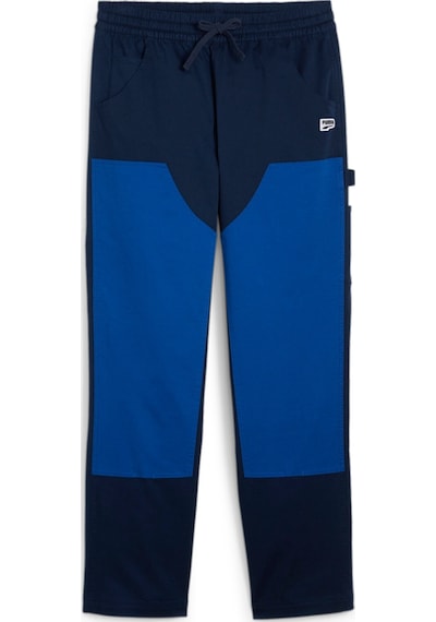 Puma Downtown Çift Diz Pantolon 624368 14 Mavi