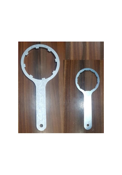 Kırılmaz Demir Metal 2 Adet Housing Ve Membran Kabı Anahtar Su Arıtma Cihazı