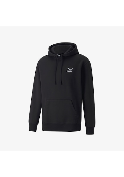 Puma Classics Hoodie Unisex Siyah Hoodie Düz 535596 Siyah