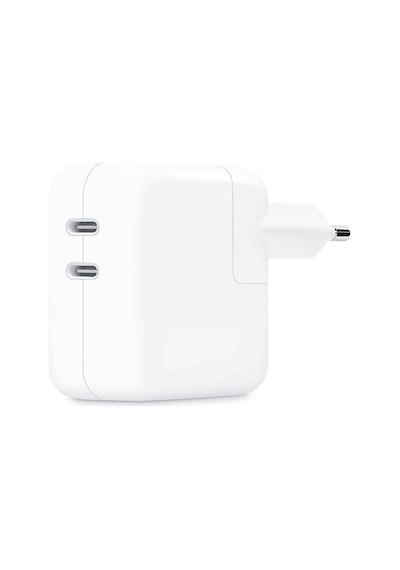 MW2K3TU/A 35 W Çift USB-C Bağlantı Noktalı Güç Adaptörü