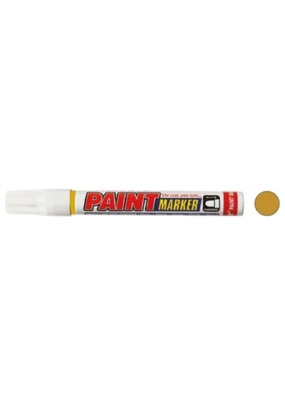 Mercure Paint Marker Metal Yazma Kalemi Altın