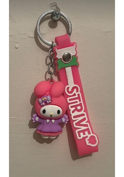 Anahtarlık Hello Kitty Açık Gri