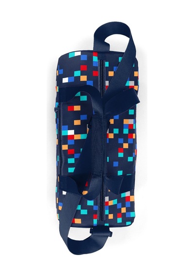 Coral High 27550 Erkek Çocuk Spor Ve Seyahat Çantası - Lacivert Çok Renli Geometrik Desenler