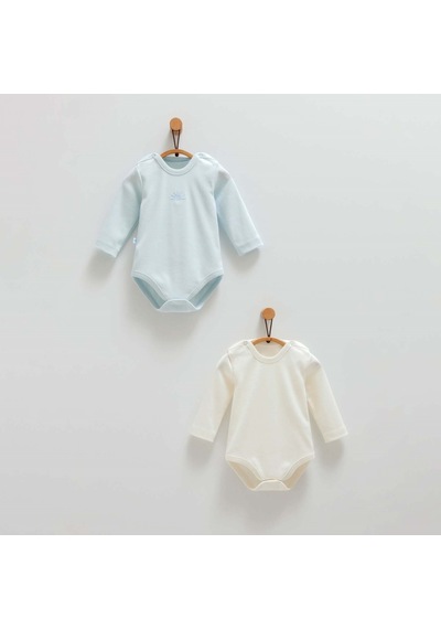 Caramell 2'li Bebek Body Be1430 Mavi