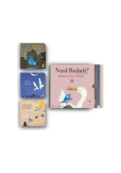 Nasıl Başladı - Her Şey Seninle Başladı 3. Set 3 Kitap / Ay...