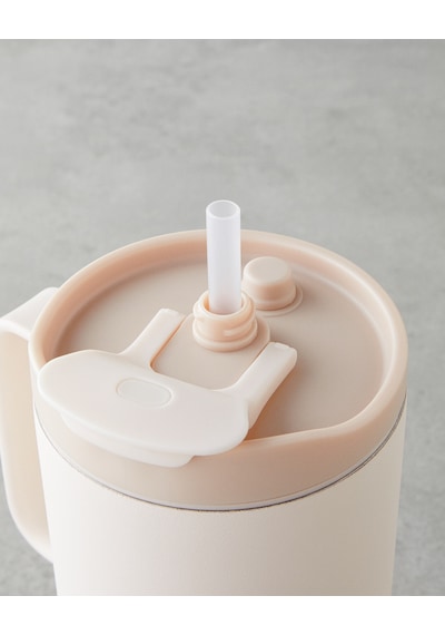 English Home Good Mood Sascha Paslanmaz Çelik Termos 1000 Ml Açık Pembe Açık Pembe