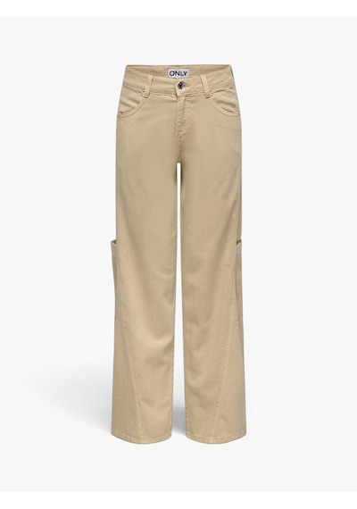 Only Onlprıme Hw Wıde Cut Pant Cc Pnt Kadın Gri Pantolon - 15338608