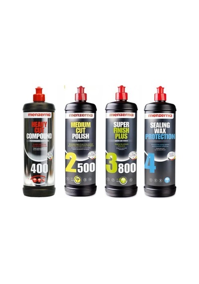 Menzerna 400 2500 3800 Sealingwax Pasta Hare Ve Boya Koruma Seti 1 Lt