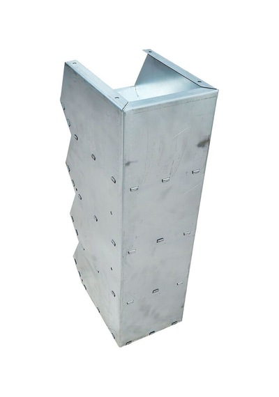 Zargana 10 Adet 4 Gözlü Modüler Galvanizli Metal Avadanlık Seti - Ekonomik Paket