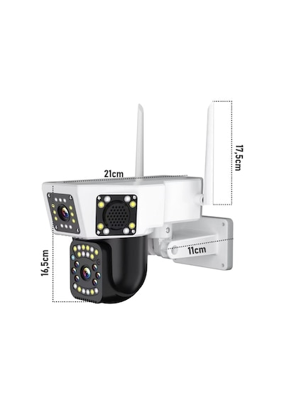 Pro 3014 360 Görüş Hareketli Wireless Waterproof Akıllı Ip Güvenlik Kamerası Okam Uygulama