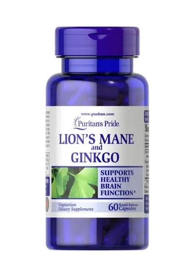 Puritans Pride Lions Mane And Ginkgo, Aslan Yelesi ı+ginkg