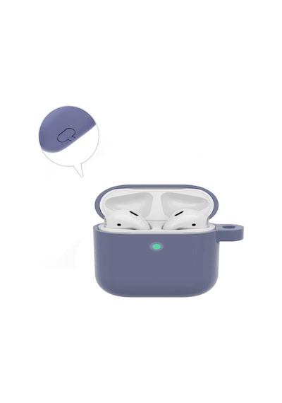 Apple Uyumlu AirPods Pro 1. Nesil Esnek Silikon 360 Tam Korumalı Silikon Kılıf