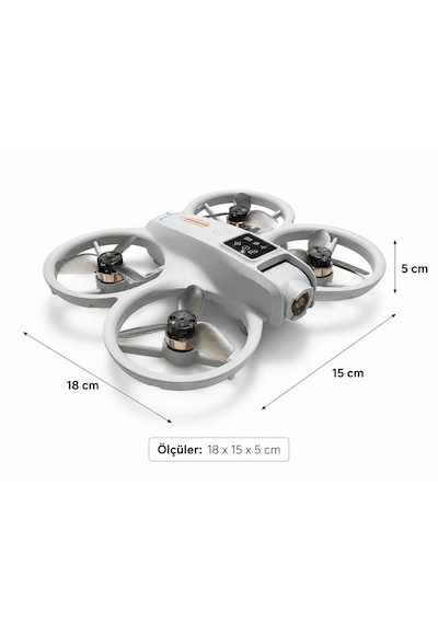 M2 Dron Hava Aerial Drone 1080p Full Hd Yükseklik Koruma 360 Derece Dönüş Başsız Mod 6 Ekseni Jiroskop Led Işıklar Yörünge Uçuşu Fotoğraf Video Çekimi Hobi Oyuncak Dron