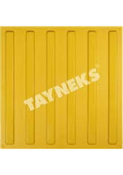 Kılavuz Yüzey 30 X 30 Cm Sarı Termoplastik Poliüretan (Tpu)
