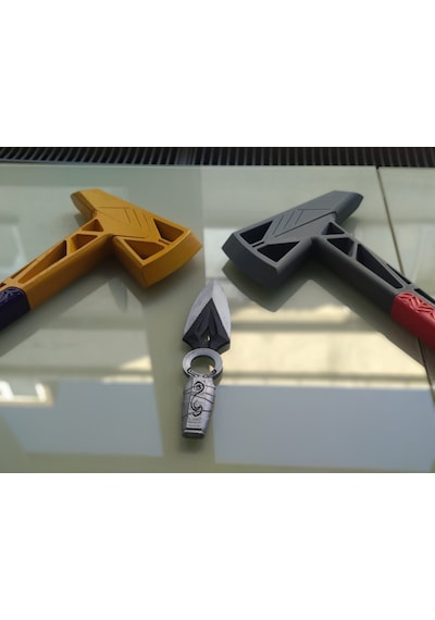 Valorant Oyun Figürü Asil Balta - Prime Axe Kişiye Özel Üretim