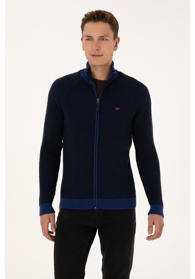 U.s. Polo Assn. Erkek Lacivert Hırka Triko 50315873-vr033 Lacivert