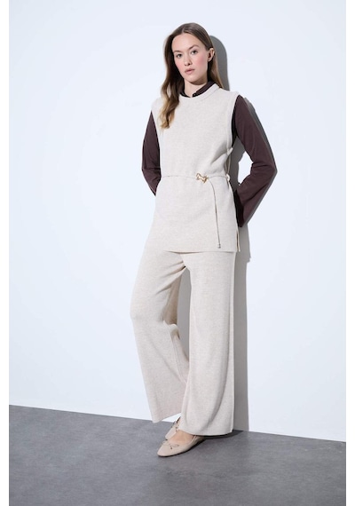 Defacto Relax Fit Pantolon V0088az25wner99 Ekru