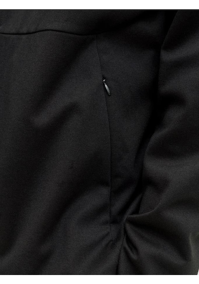 Jack & Jones Jack&jones 12289209 Jjebase Sweat Zıp Hood Sn Black Erkek Sweatshirt Siyah
