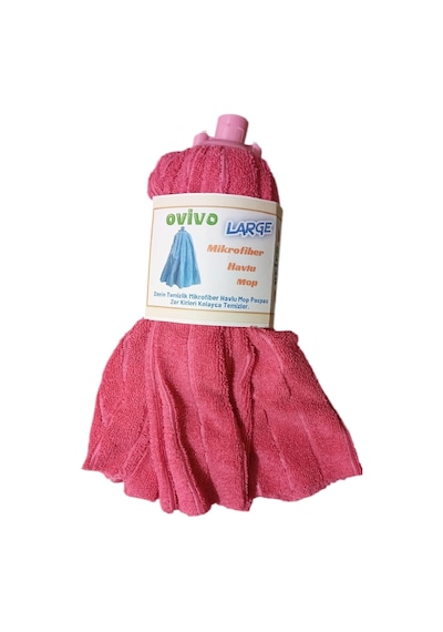 Ovivo Large 2 Adet %100 Komşu Çıldırtan Bez Mikrofiber Büyük Boy Havlu Mop 90x64 Cm