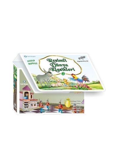 Resimli Dünya Klasikleri 2 Yeşil Seri Kutulu 10 Kitap / Kole...
