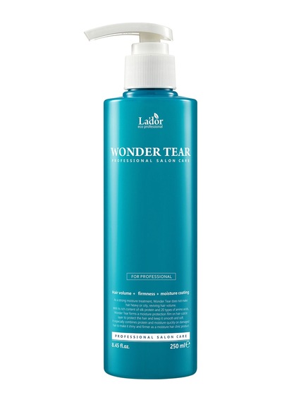 Lador Yağlı Saçlar İçin Saçı Ağırlaştırmadan Yumuşatan Saç Kremi Lador Wonder Tear 250 ml