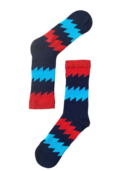 The Socks Company 3'lü Desenli Kadın Çorap Set 22kdcr989p Çok Renkli