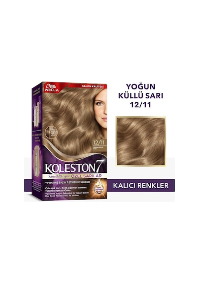 Koleston Supreme Kit 12/11 Yoğun Küllü Sarı Saç Boyası