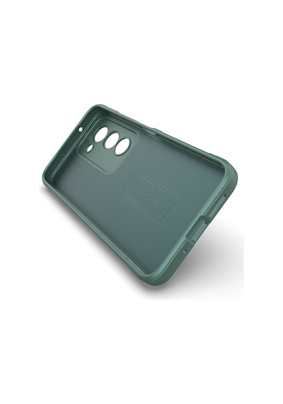Xiaomi Redmi 15 Kılıf Kamera Korumalı Esnek Silikon Parmak Şeritli Pazarplus Siyah