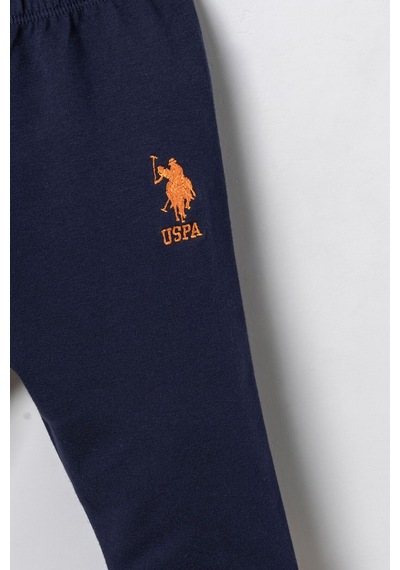 U.S. Polo Assn. Baskılı Erkek Bebek Gri Eşofman Takım Usb3167-c-v1 Usb3167-c-v1