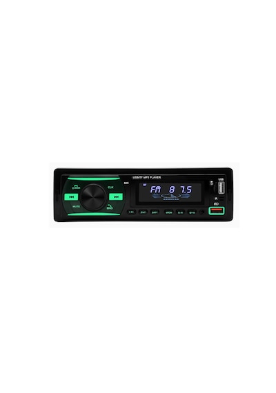 Çift Usb / Çift Rca Amfi Çıkışlı Ekstra Bass 7 Renk Rgb Oto Teyp - Bluetooth & Uzaktan Kumandalı