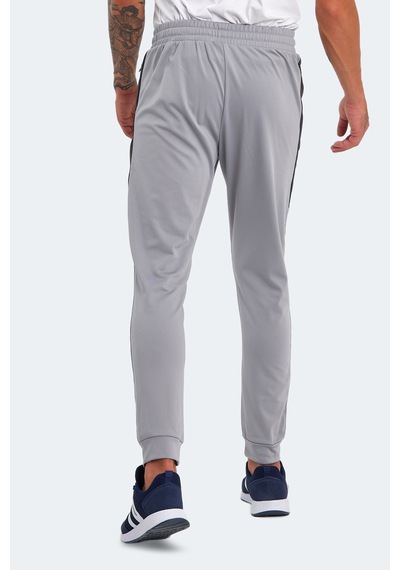Slazenger Regıon In Erkek Fermuar Cepli Gri Eşofman Altı Gri