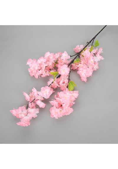 Nettenevime Yapay Çiçek Bahar Dalı Japon Kiraz Çiçeği 90 Cm Koyu Pembe Diğer