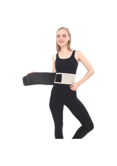 Sh Mağazacılık Unisex Termal Terleten  Ten  Bel Korse Kemer Ten Rengi