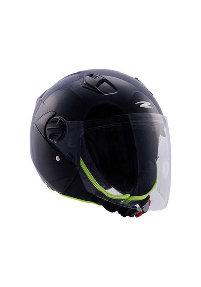 Zeus Kask/zs-213 Pearl Siyah