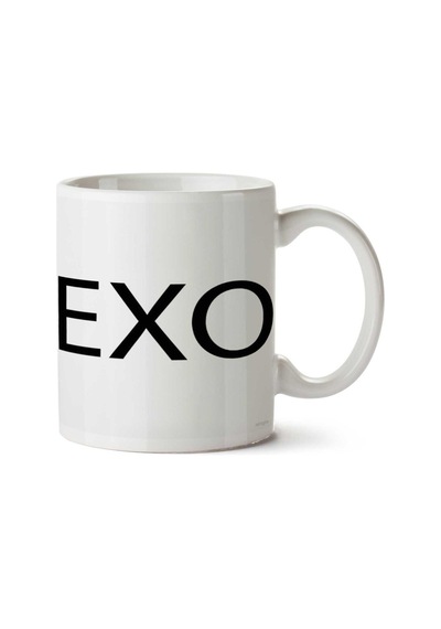 Exo Aa İki Tarafı Baskılı Kupa Bardak Çok Renkli