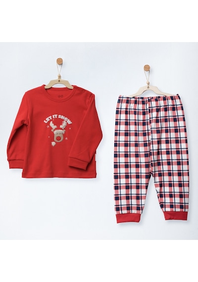 Andywawa Bebek Pijama Ac27163 Kırmızı