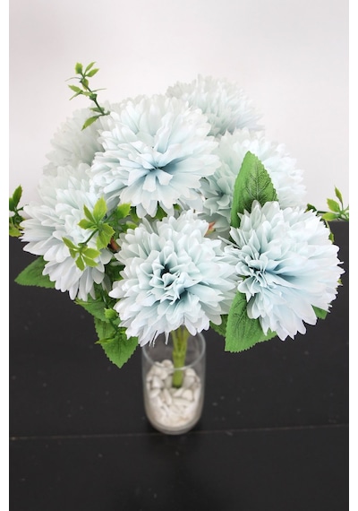 Yapay Pinnata Yıldız Çiçeği 42 Cm Mavi Mavi