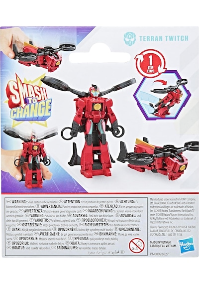 Transformers Earthpark Tek Adımda Dönüşen Figür Terran Twitch Transformers