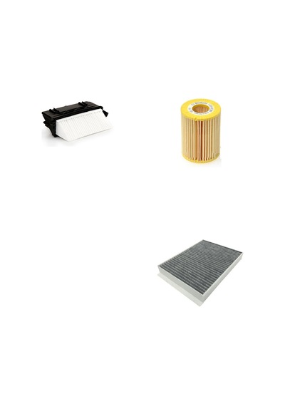 Sardes Filtre Seti Mercedes Ml Serisi 350 Cdı Dizel W166 2012-2015 3lü Hava + Yağ F. + Polen