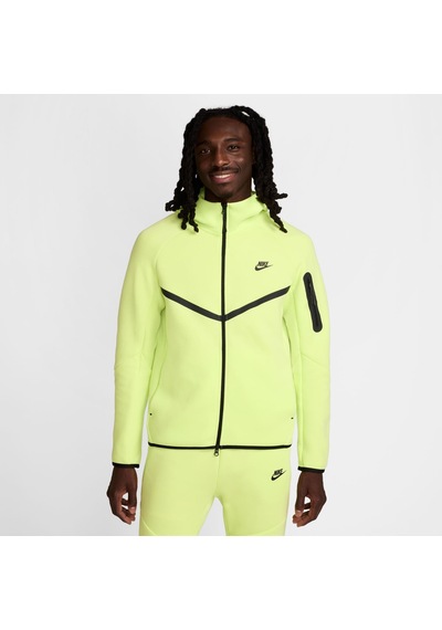 Nike Tech Fleece Fz Windrunner Hoodie Erkek Sarı Sweatshirt