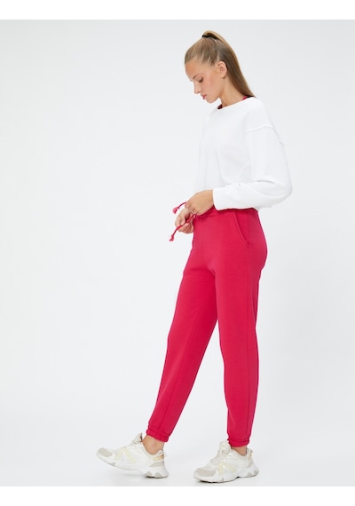 Koton Jogger Eşofman Altı Şardonlu Bağcıklı Cep Detaylı Fuşya 3sak40157nk 3SAK40157NK302 Fuşya Koton Jogger Eşofman Altı Şardonlu Bağcıklı Cep Detaylı Fuşya 3sak40157nk 3SAK40157NK302 Fuşya
