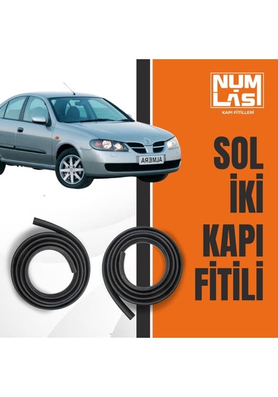 Nissan Almera 2000-2006 Sol Ön Ve Arka Kapı Fitili-a Kalite-numlas-nm5476