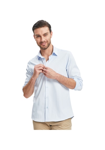 Gsstore Galatasaray Erkek Slim Fit Gömlek E241293 Açık Mavi