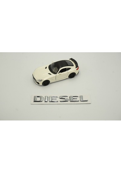 Diesel Bagaj 3M 3D Krom Abs Yazı Logo Amblem