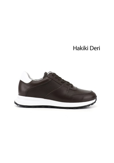 Gönderi(R) Gönderi R Erkek Kahve Antik Bağcıklı Hakiki Deri Comfort Sneaker Ddma80338312