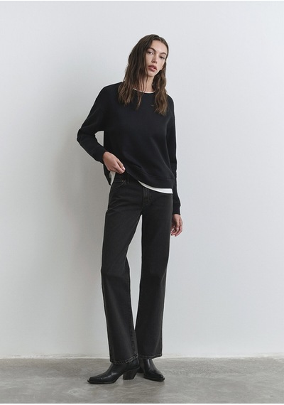 Mavi Ibıza Dark Smoke Denim siyah