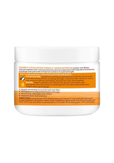 Palmer's Saç Uzunluğunu Korumaya Yardımcı Saç Kremi 340 G