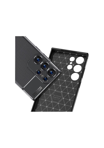 Galaxy S24 Ultra Uyumlu Miy Negro Silikon Telefon Kılıfı-siyah